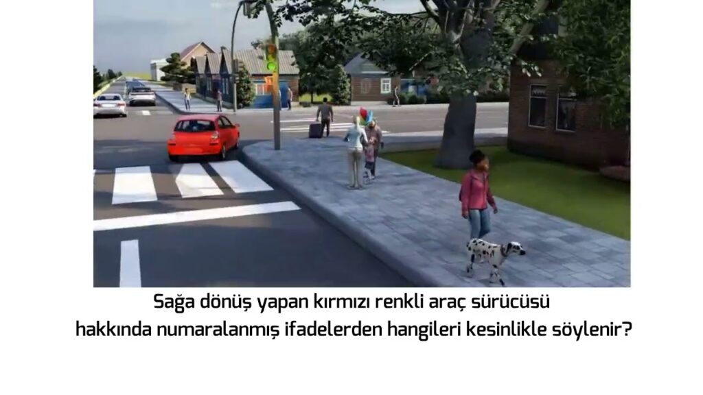 Animasyonlu Ehliyet Sınav Soruları