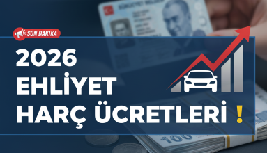 2026 Ehliyet Harç Ücretleri