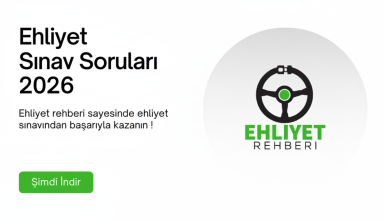 Ehliyet Sınav Soruları 2026
